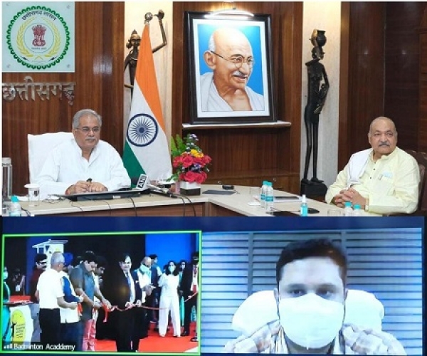 खेल अकादमियों के प्रारंभ होने से छत्तीसगढ़ में बनेगा खेलों के लिए अच्छा वातावरण : मुख्यमंत्री भूपेश बघेल