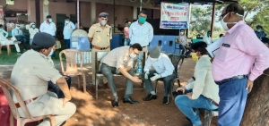 कमिश्नर-आईजी ने श्रमिकों की घर वापसी की तैयारियों का  जायज़ा लिया