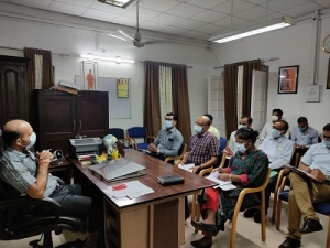 सितंबर के पहले सप्ताह से खुर्सीपार क्षेत्र में दो वक्त मिल सकेगा पानी ,कलेक्टर ने नगर निगम भिलाई में आयोजित बैठक में दिये निर्देश