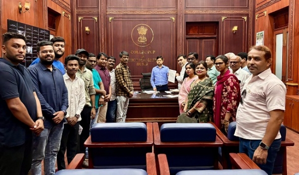स्वास्थ्य विभाग की लापरवाही के खिलाफ कांग्रेस का प्रदर्शन, पूर्व महापौर धीरज बाकलीवाल के नेतृत्व में सौंपा गया ज्ञापन