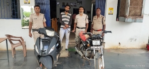 चोरी की गाड़ी बेचने ग्राहक के तलाश में घुम रहे युवक को किया गया गिरफ्तार