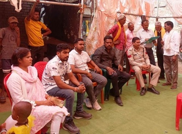 जिला प्रशासन द्वारा रोका गया बाल विवाह