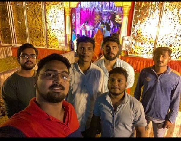 पूर्व छात्रसंघ अध्यक्ष शिवांग साहू जी ने एनएसयूआई छत्तीसगढ़ परिवार की और से श्री शिव हानुमान गणेश युवा उत्सव समिति रूआबांधा को दी शुभकामनाएं