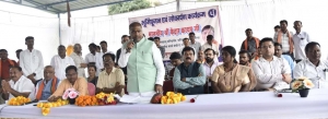 मंत्री केदार कश्यप ने किया 80 लाख रुपए से ज्यादा लागत के 10 विकास कार्यों का भूमिपूजन